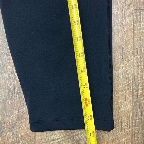 Zyia Active NWT Black Slash Luxe High Rise 7/8 24” Leggings Shredded sz 16-18 - Picture 10 of 11